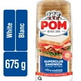 thumbnail image 1 of POM® Ultra Soft Superclub Sandwich White Sliced Bread, 1 of 7