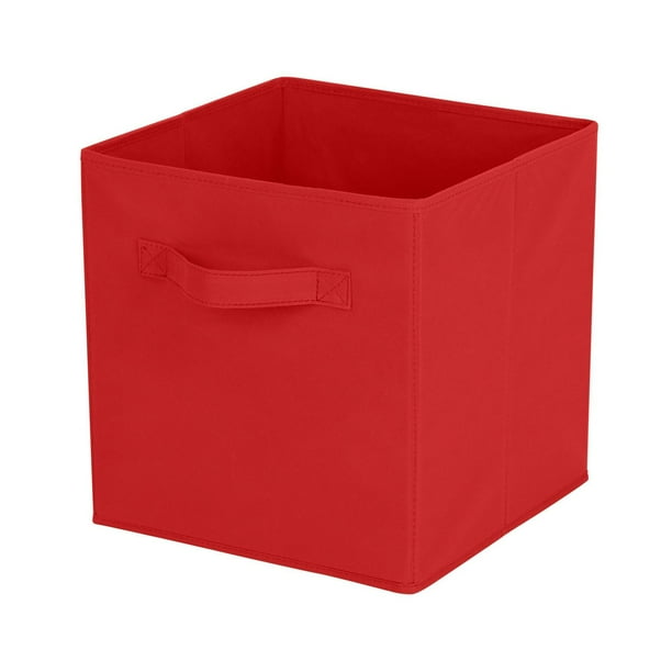 Mainstays Storage Cube Basket Bin Great for Nursery, Playroom, Closet