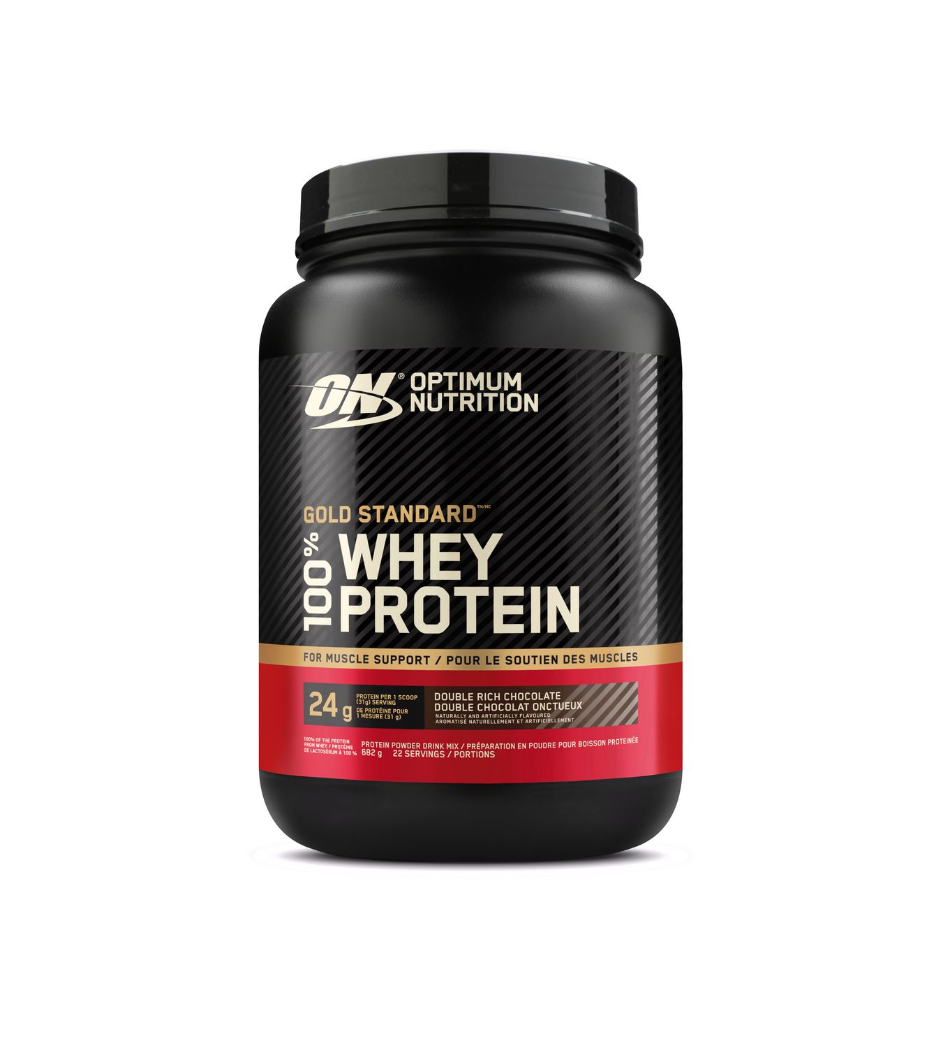 100% Gold Standard Whey Double Rich Chocolate 907g