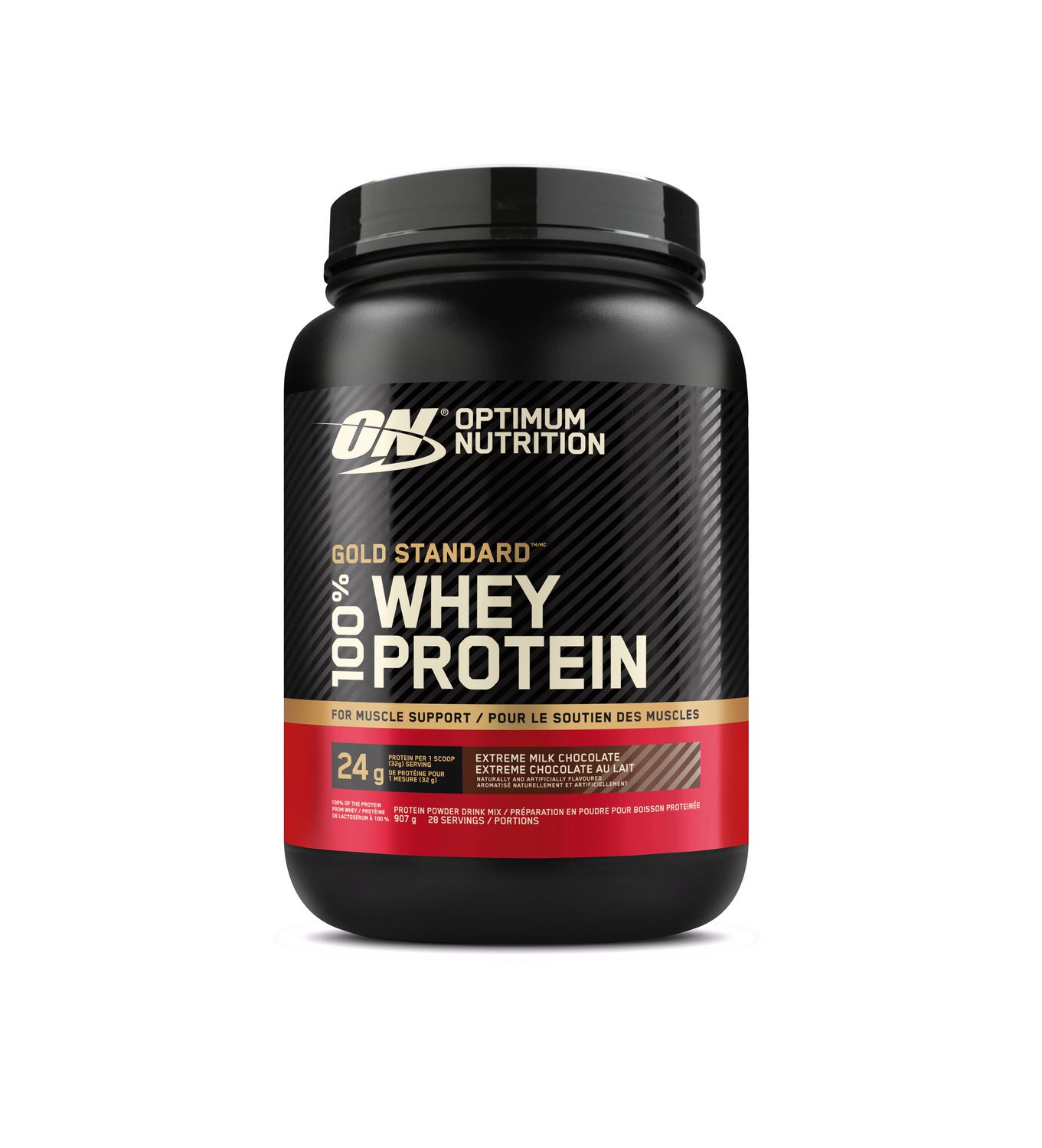 100% Gold Standard Whey Extreme Milk Chocolate 907g