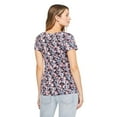 thumbnail image 3 of Paisley Sky Maternity Short Sleeve V-Neck Tee, 3 of 6