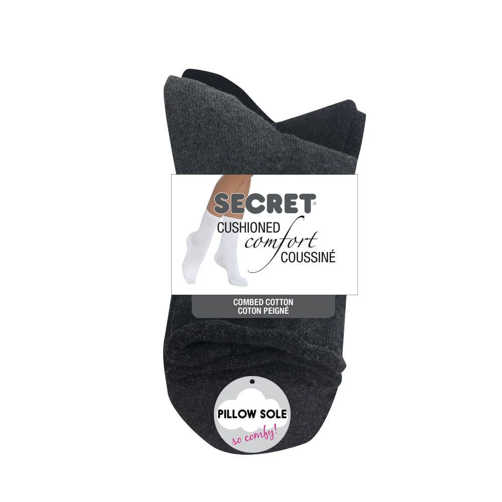 Secret® mi-chaussettes de femmes 3pk
