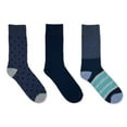 thumbnail image 1 of Secret® Ladies 3pk Patterned Crew Socks, 1 of 2