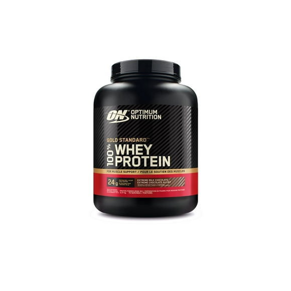 Chocolat au lait 100 % Gold Standard Whey Extreme 5 lb