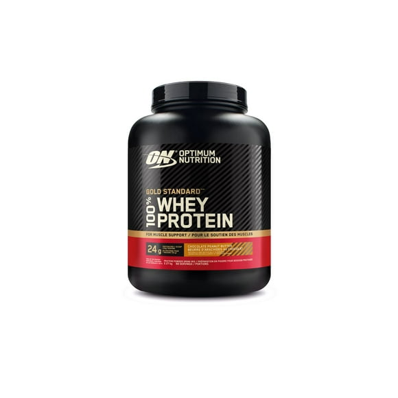 100 % Gold Standard Whey Chocolat Beurre de cacahuète 5 lb