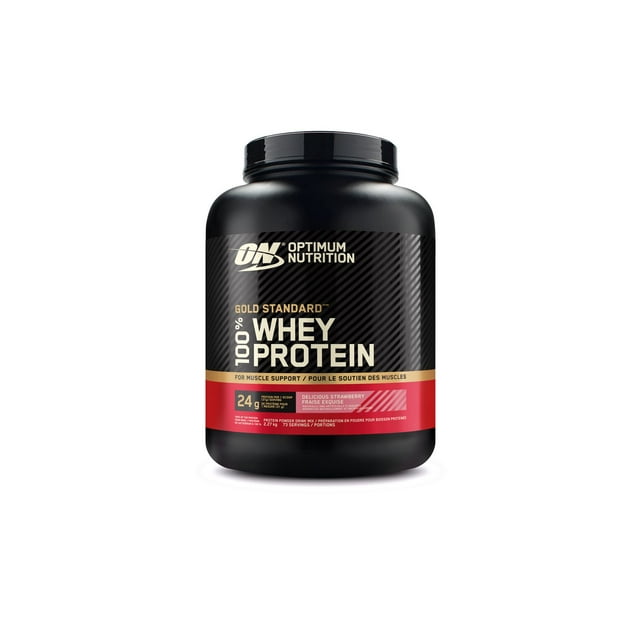 100% Gold Standard Whey Strawberry 5lb