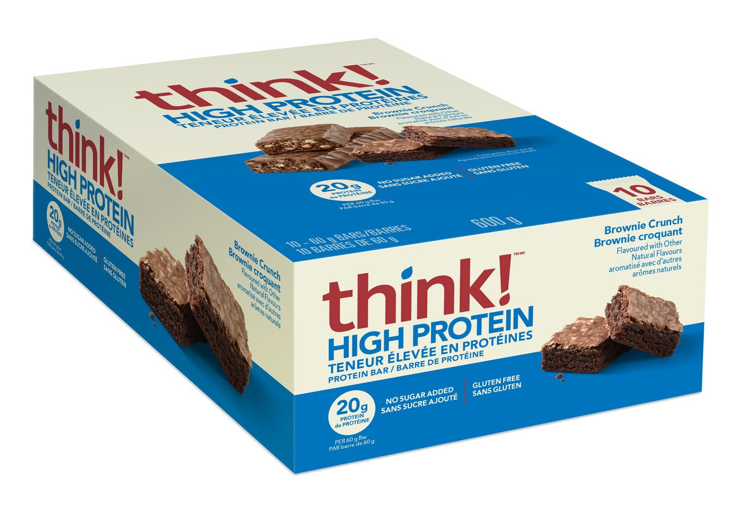 Think! High Protein Brownie Crunch