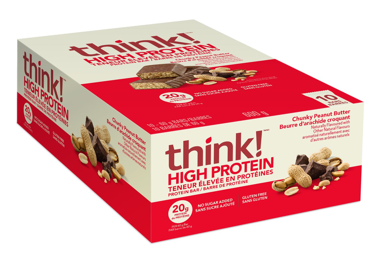Think! High Protein Chunky Peanut Butter
