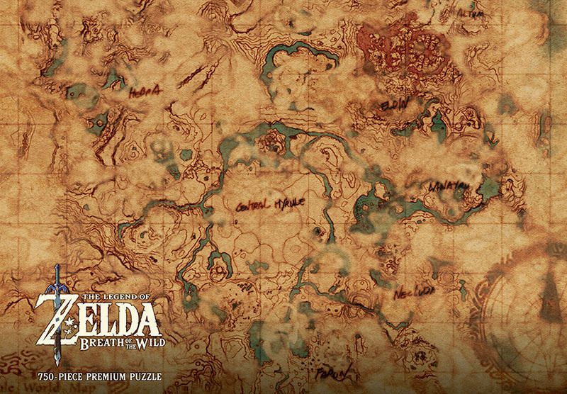 the legend of zelda breath of the wild interactive map