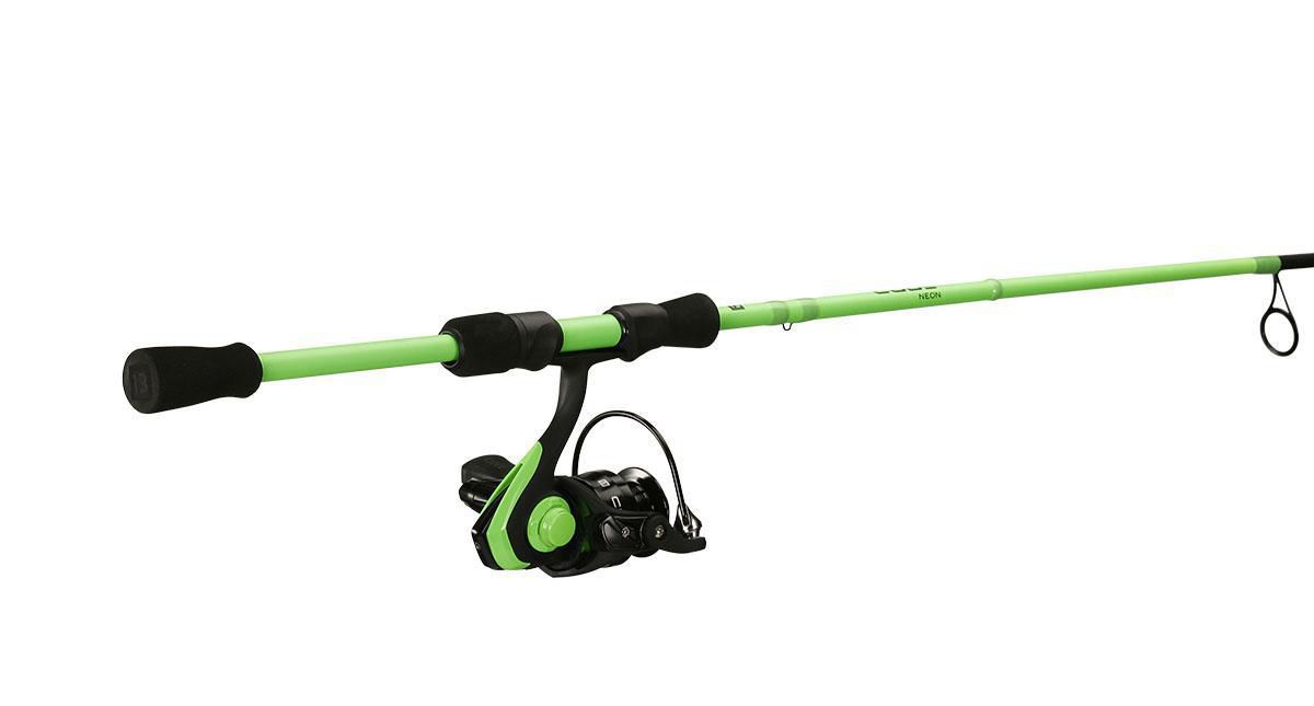 13 Fishing® Code Neon ML Spin 6.7 Rod and Reel 