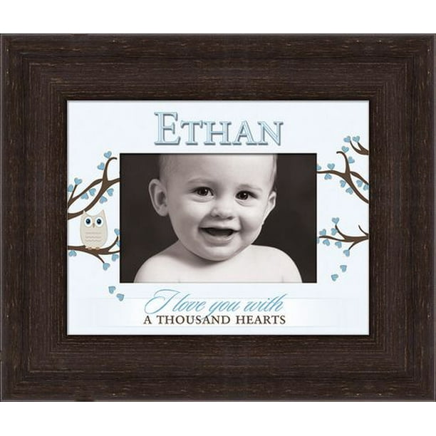 Cadre personnalisé pour photo « Ethan »