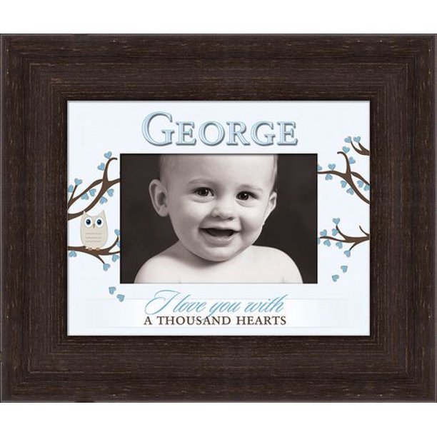 Cadre personnalisé pour photo « George »