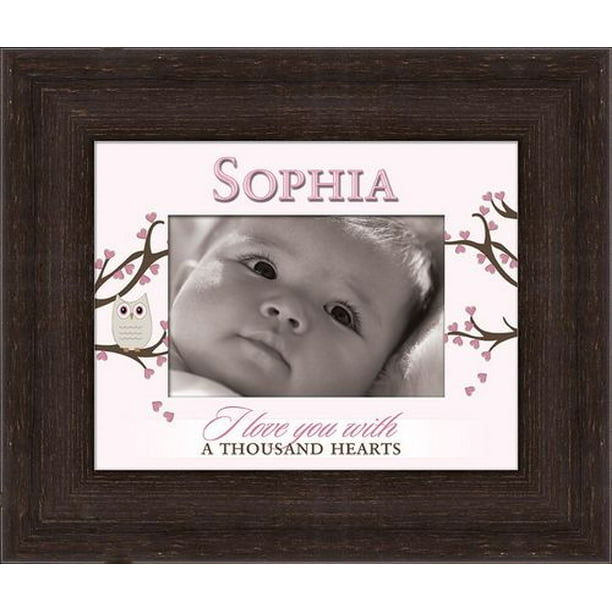 Cadre personnalisé pour photo « Sophia »