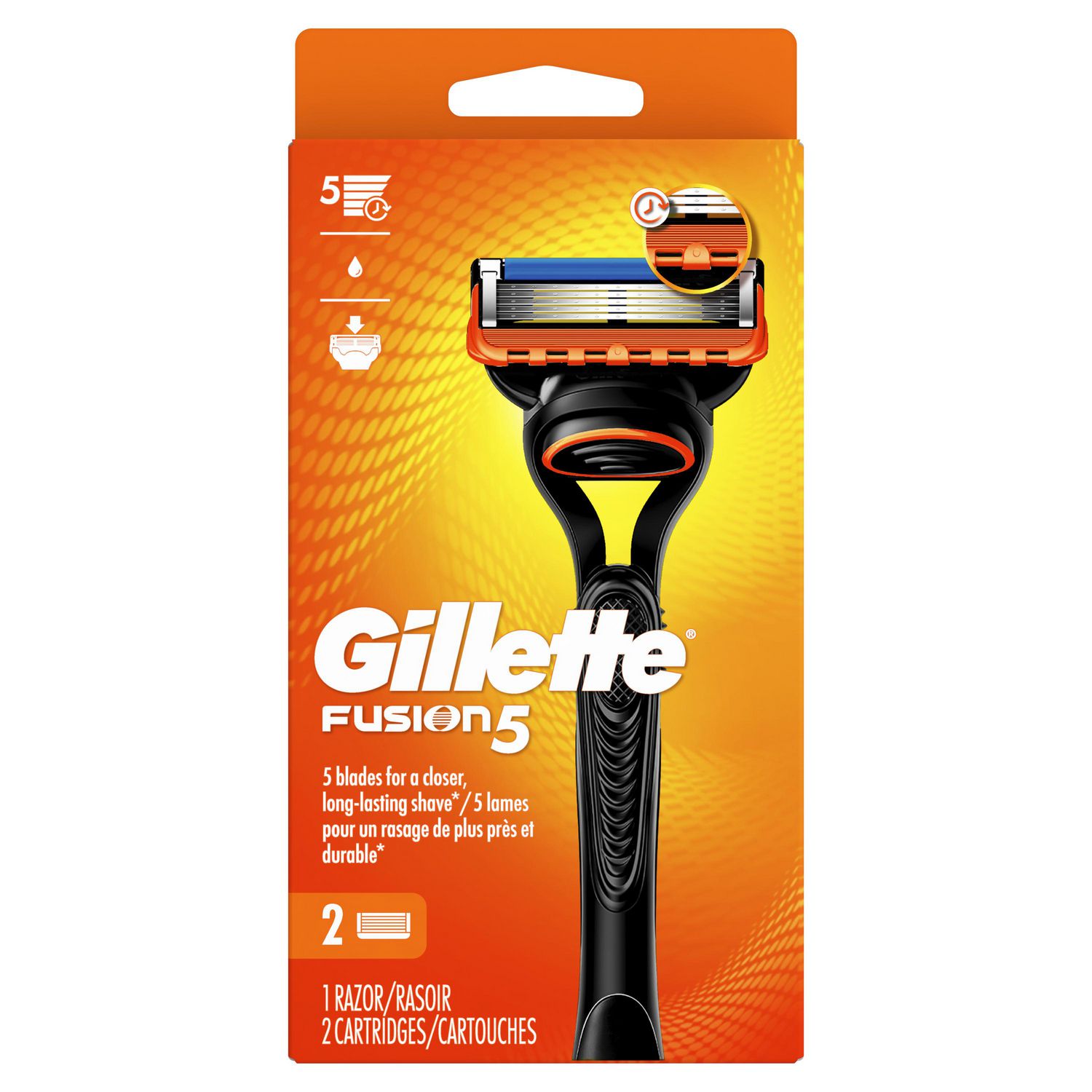 Gillette Fusion5 Power Men S Razor Handle Blade Refill Ph