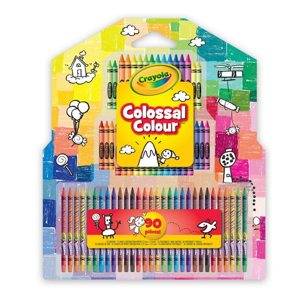 Ensemble de marqueurs en couleur Colossal de Crayola