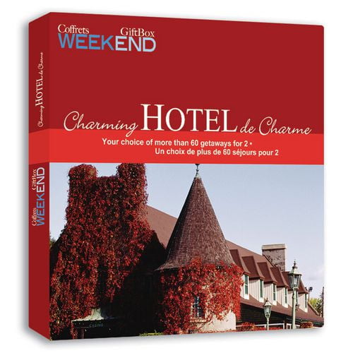 Coffret Hotel Charme - Choississez votre escapade charmante d'une sélection à travers le pays