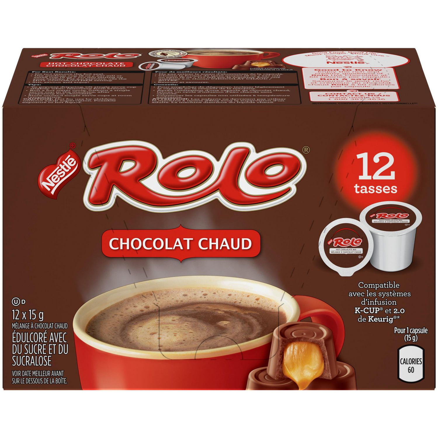 ROLO® Hot Chocolate PODS Walmart Canada