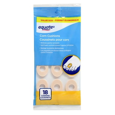 Equate Coussinets pour cors - Format Economique, 18 Count