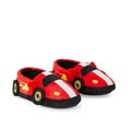thumbnail image 2 of George Toddler Boys' Race Car Slippers, 2 of 4