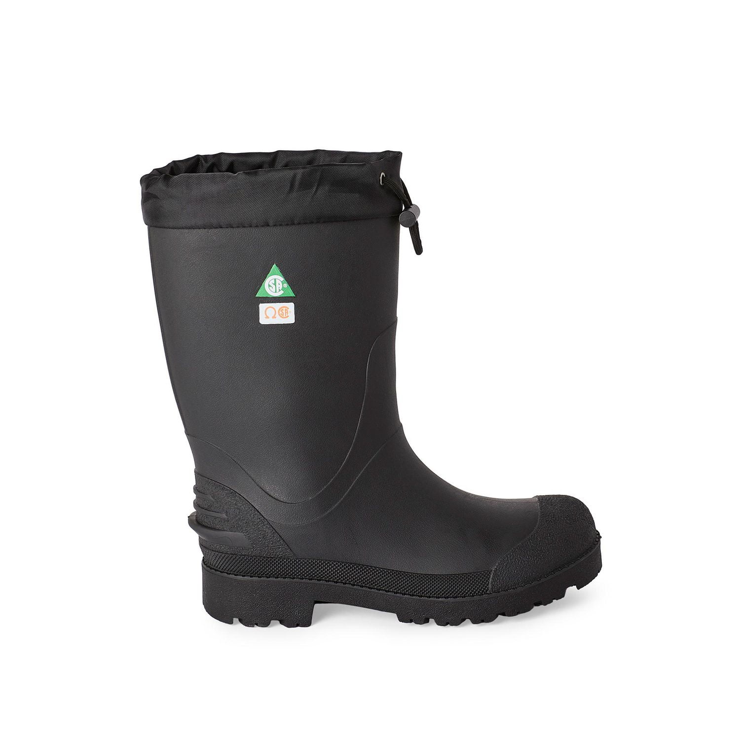 Bottes de pluie isolées à embout en acier pour hommes Ozark Trail Pointures 7-13