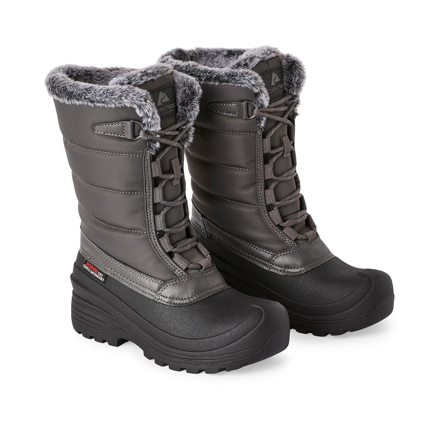 Bottes d’hiver matelassées Ozark Trail pour femmes Pointures 6-10