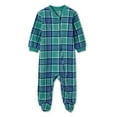 thumbnail image 1 of George Baby Boys' Micro Fleece Sleeper, 1 of 2