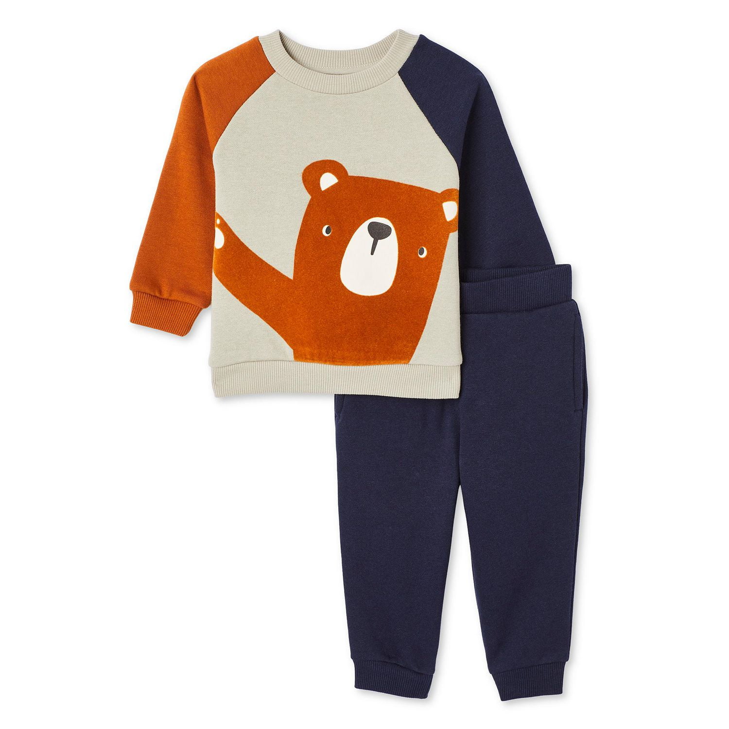 Ensemble 2 pièces avec jogger George pour bébés garçons Tailles 0-24 mois