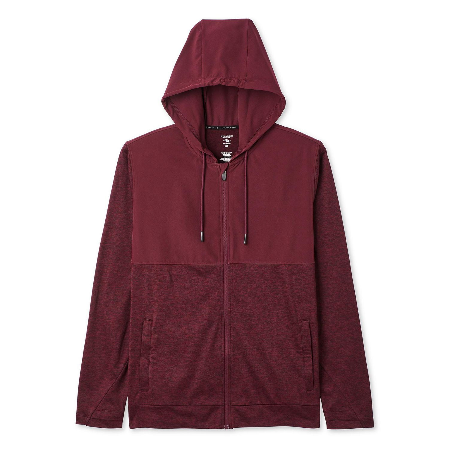 Athletic Works Men's Active Long Sleeve Hoodie