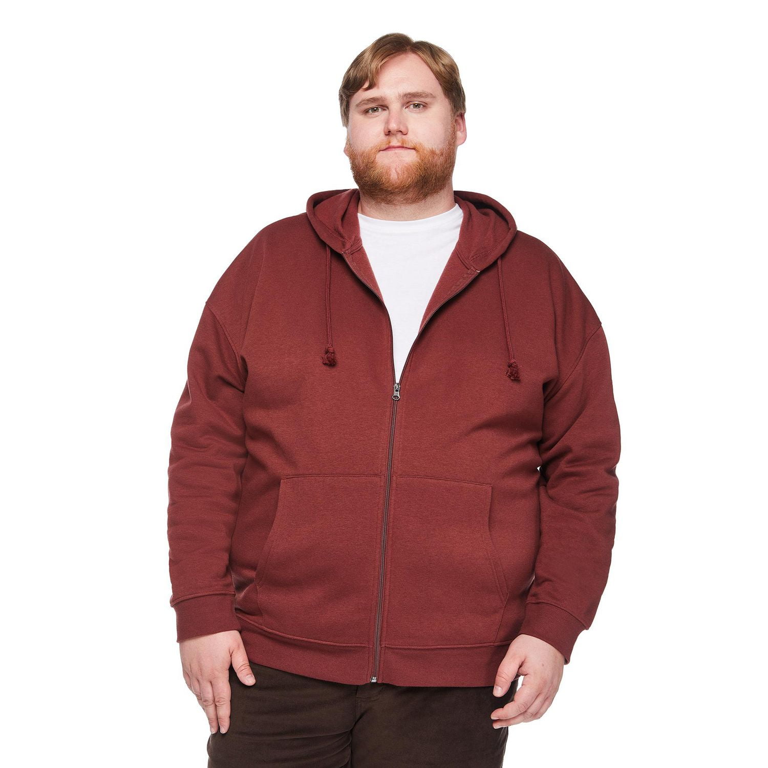 George Big Men's Full-Zip Hoodie