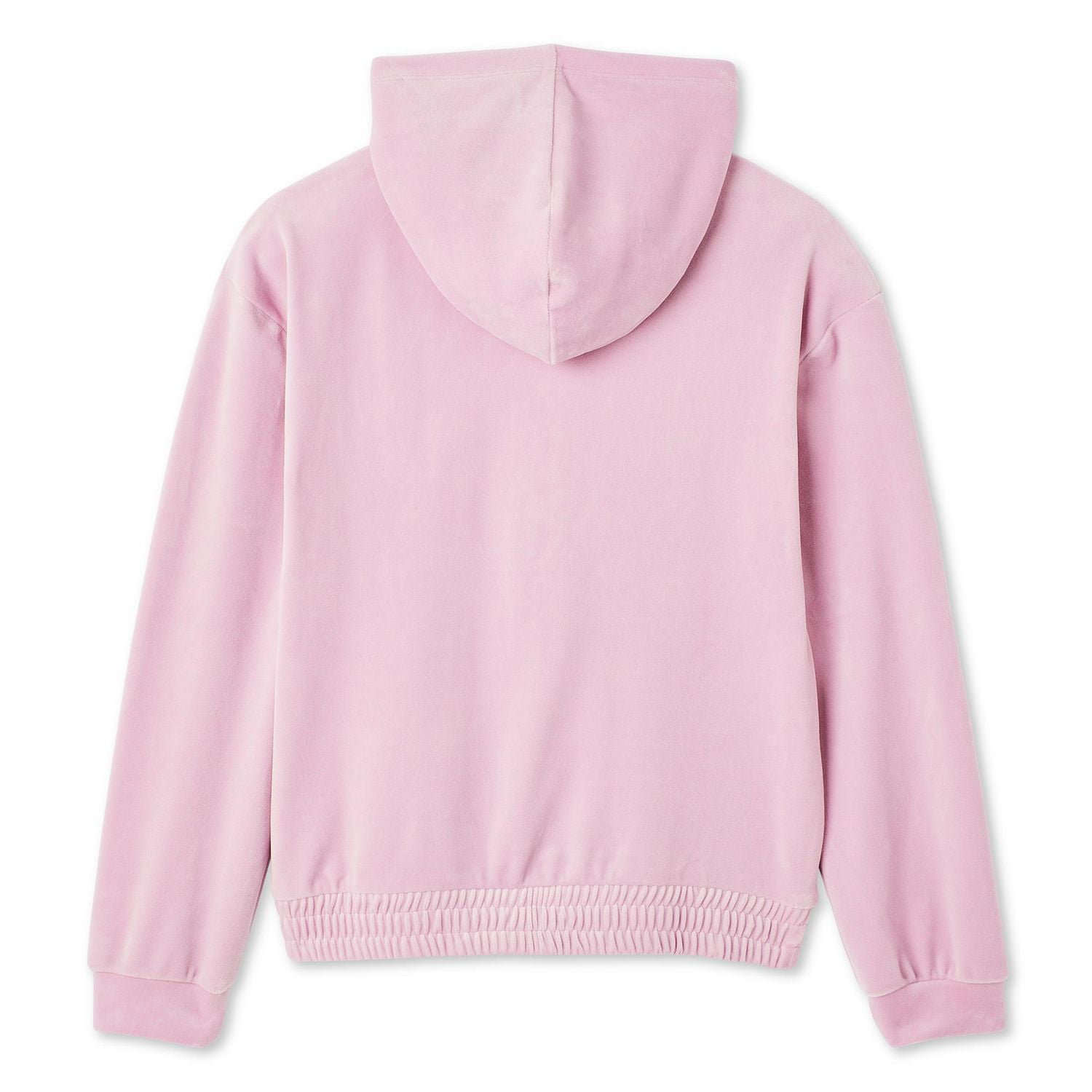 George Girls' Velour Zip-Up Hoodie