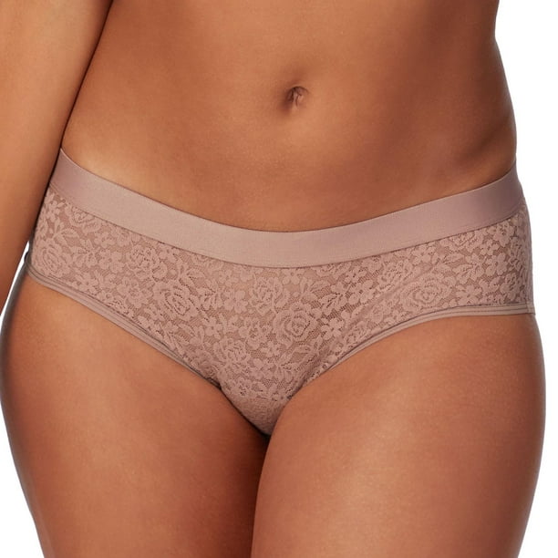 Maidenform Stretch Lace Brief. 2-Pack, Colours: Black and Mocha
