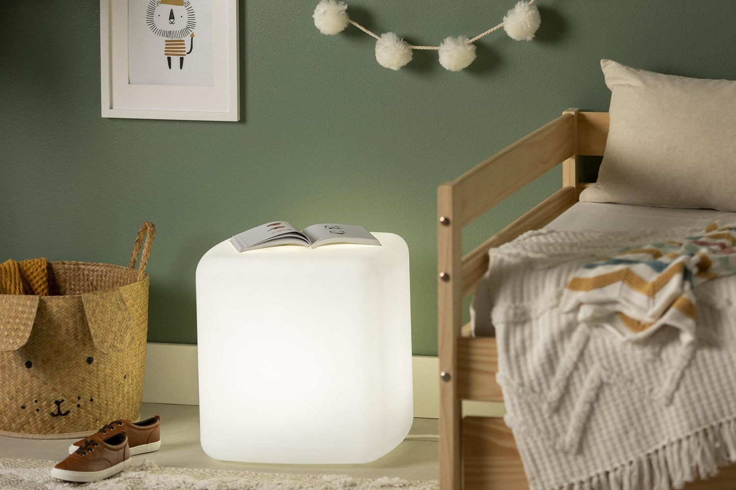 Glowing nightstand deals