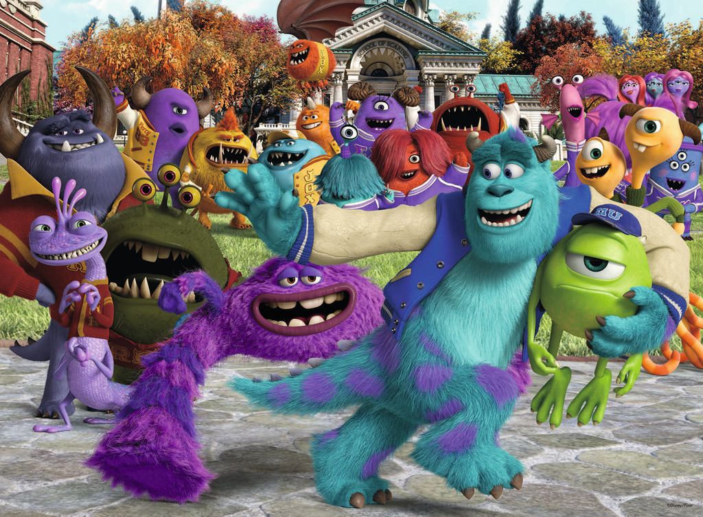 Randall from Monsters Inc - ePuzzle photo puzzle