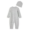 thumbnail image 2 of George Infants' Gender Inclusive Romper 2-Piece Set, 2 of 2