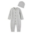 thumbnail image 1 of George Infants' Gender Inclusive Romper 2-Piece Set, 1 of 2