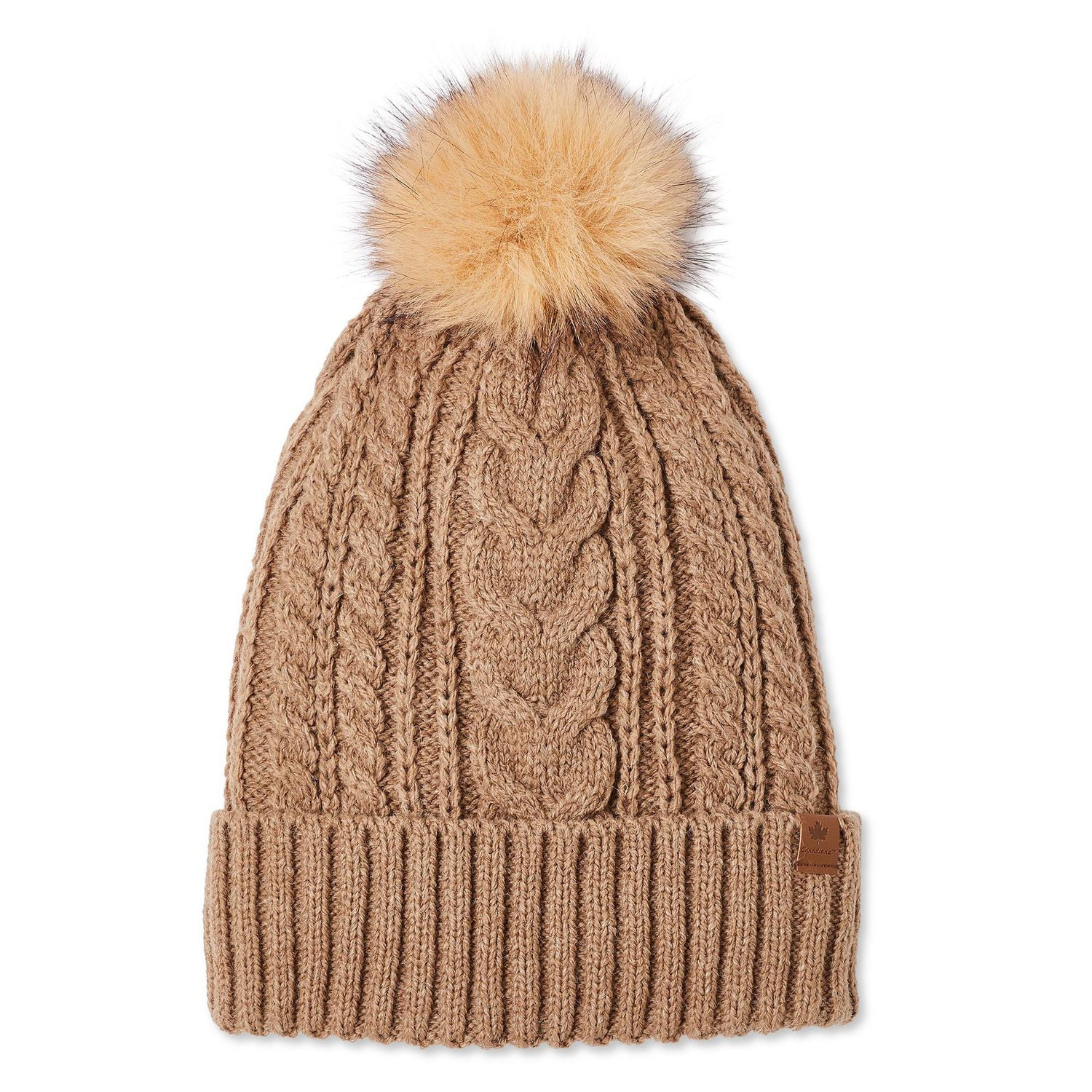 Canadiana Adult Gender Inclusive Cable Knit Beanie, One Size