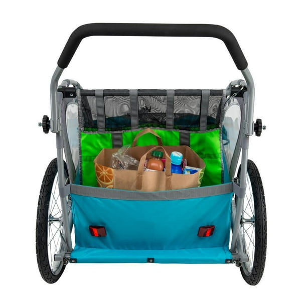 Bell Sports Smooth Sailer Trailer, Holds 2 kids up to 100 lbs
