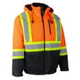 thumbnail image 1 of Forcefield Hi-Vis Aviator Lined Bomber Jacket - Orange, 1 of 5