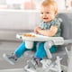 Chicco Pocket Snack Portable Booster Seat – Adjustable Travel Highchair For Babies 6 Months To 3 Years (Up To 15 Kg), Grey