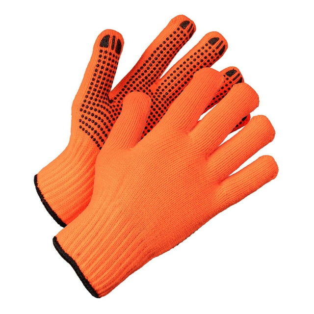 Forcefield Hi-Vis Knit Glove with Dotted Palm
