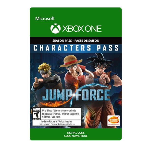 Xbox One Jump Force: Characters Pass [Download] - Walmart.ca