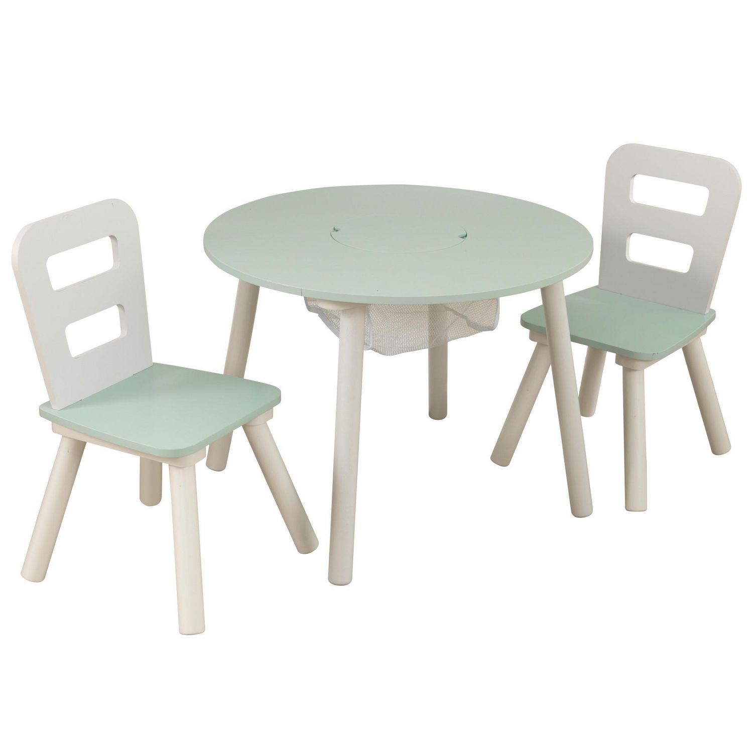 Kidkraft round storage table outlet & 4 chair set