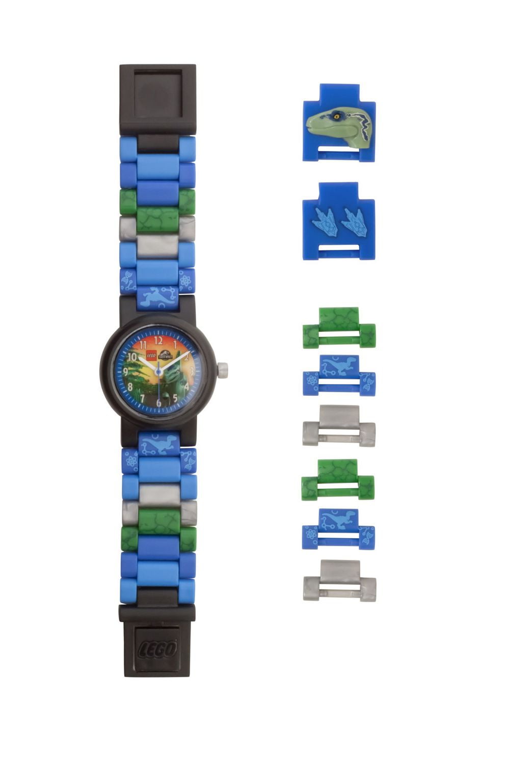 LEGO Jurassic World Blue Minifigure Link Buildable Watch Walmart