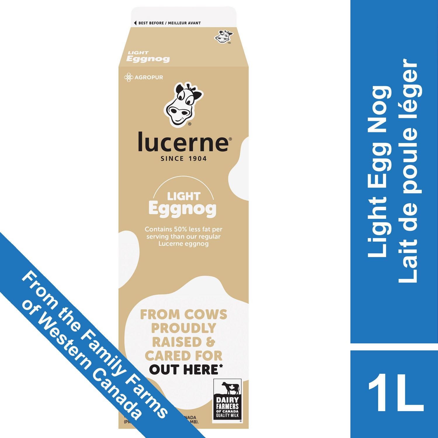 Lucerne 3 Light Egg Nog Walmart Canada