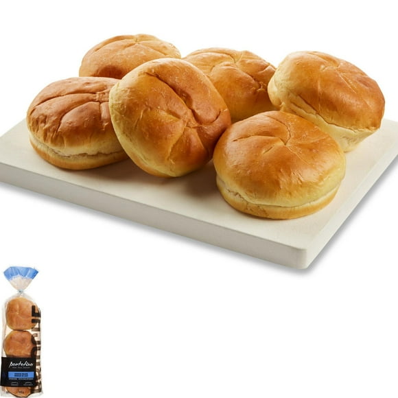 Petits pains artisanaux brioche de luxe Portofino 6 petits pains, total de 480 g