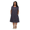 thumbnail image 1 of Penmans Plus Women's Flutter Sleeve Nightgown, 1 of 6
