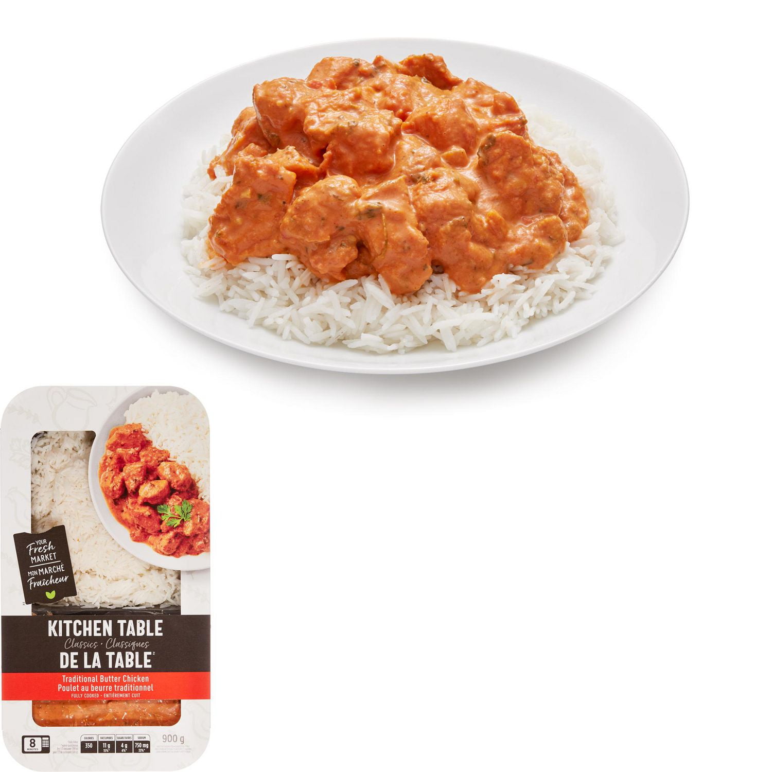 Your Fresh Market Traditional Butter Chicken Walmart Canada