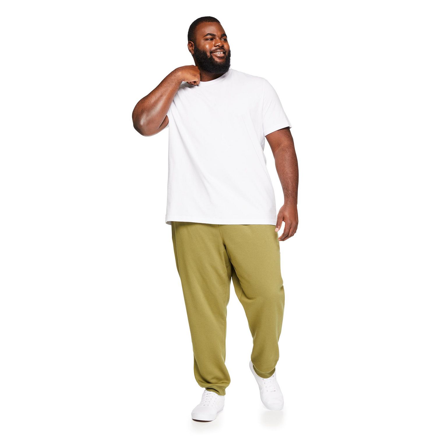George Big Men's Short Sleeve Basic Tee, Sizes 3XL-5XL - Walmart.ca