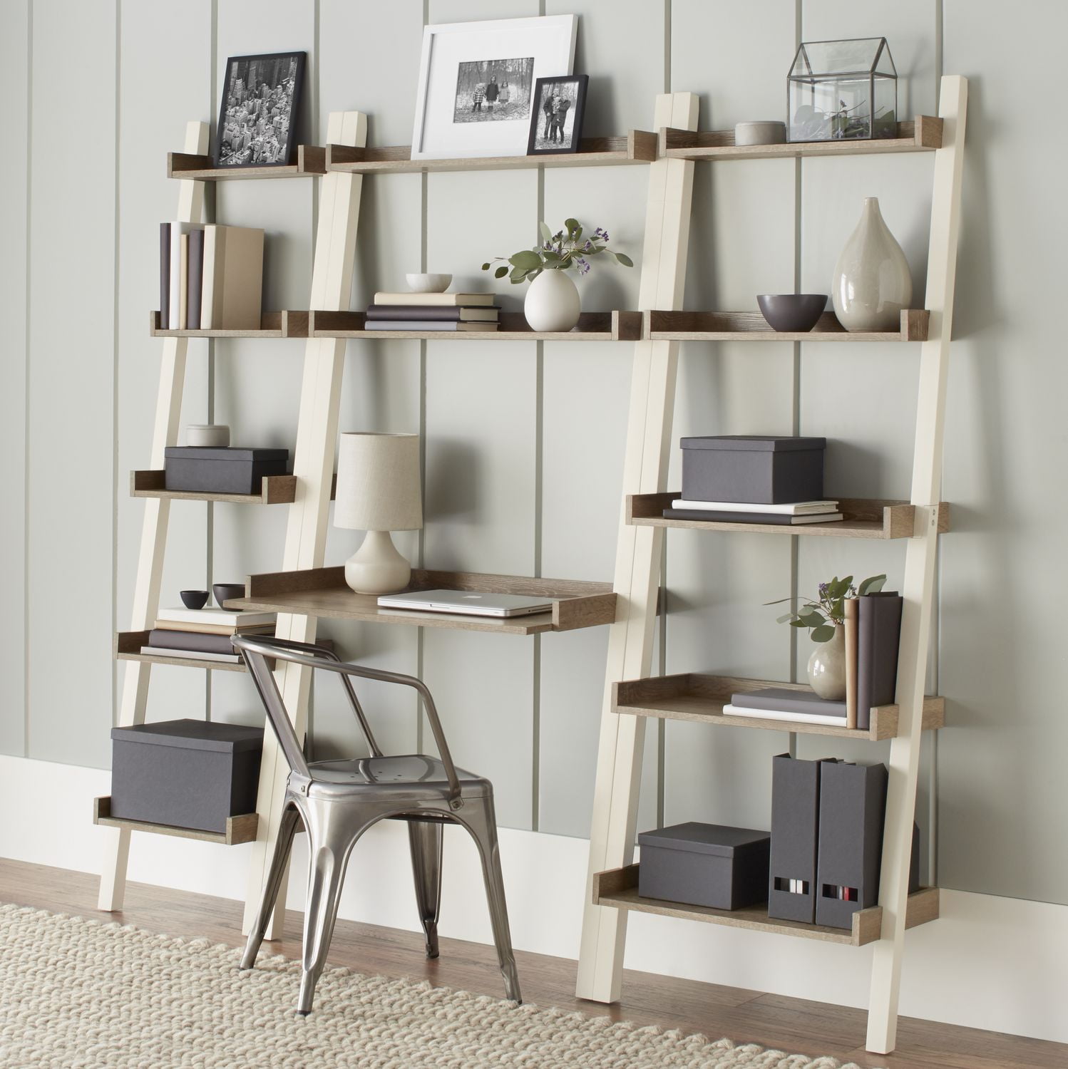Leaning bookshelf walmart deals