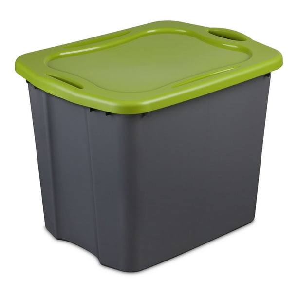 Sterilite 90L Easy Carry Storage Box Green Walmart.ca